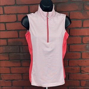Tail Womens Small‎ Striped Golf Tank Top – Activewear, Sporty